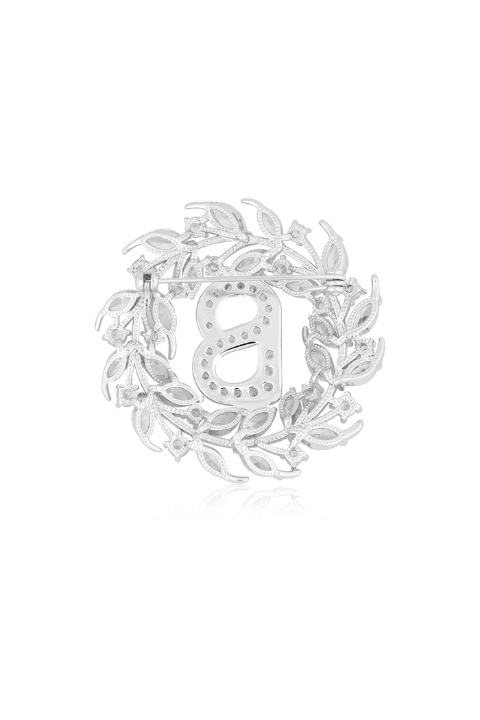 Elodie Brooch - Silver