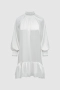 Elora Tapis Ruffle Tunic - Jasmine