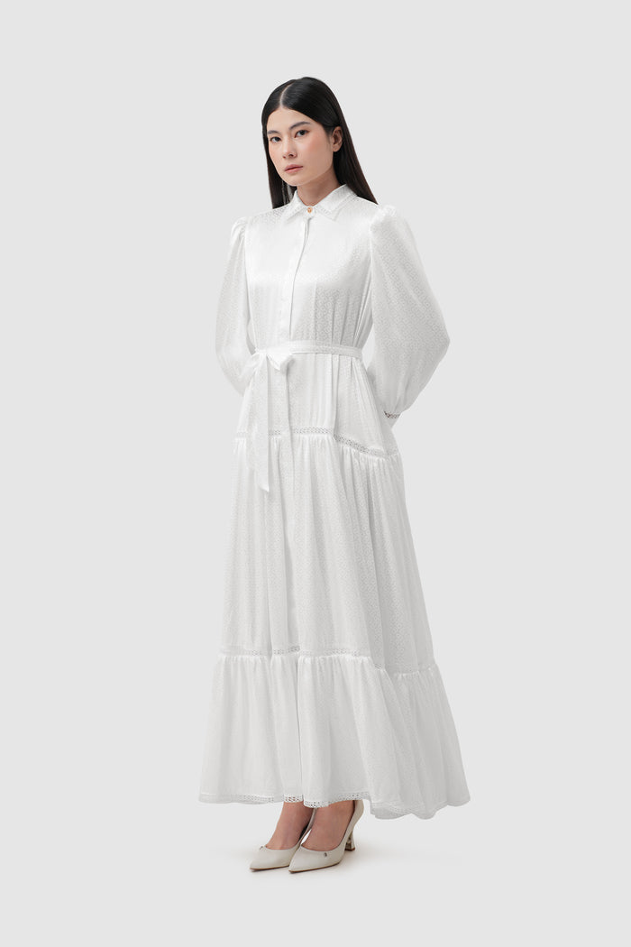 Elora Tapis Shirt Dress - Jasmine