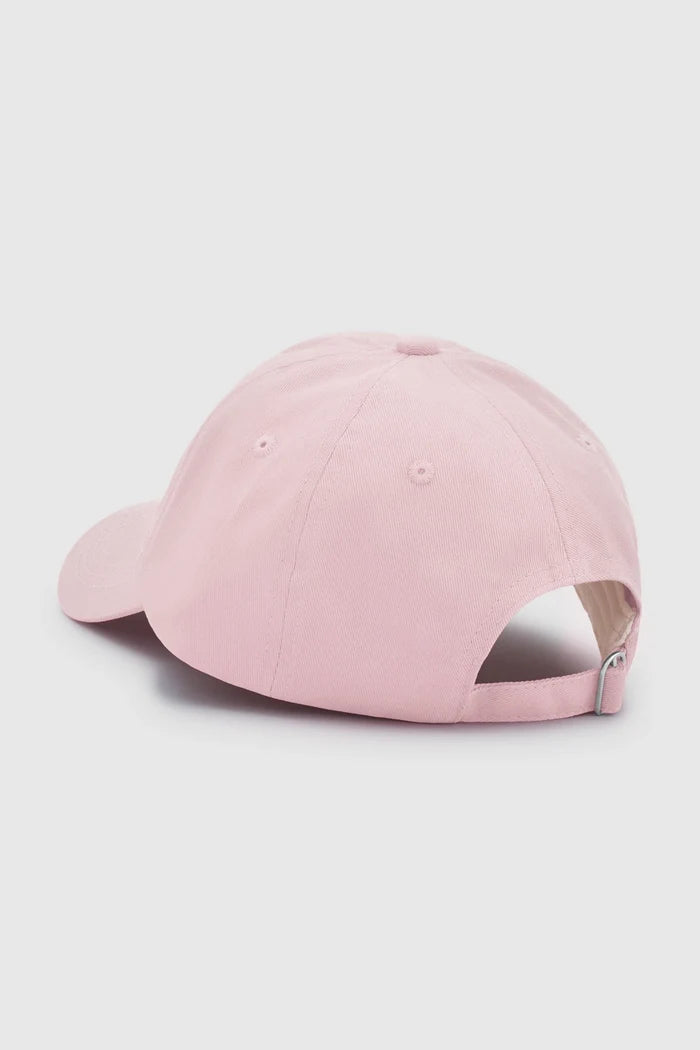 everyday cap in pink by buttonscarves back view