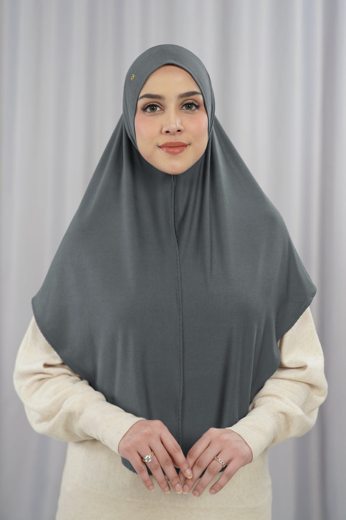 everyday jersey slip-on scarf in volcano by buttonscarves