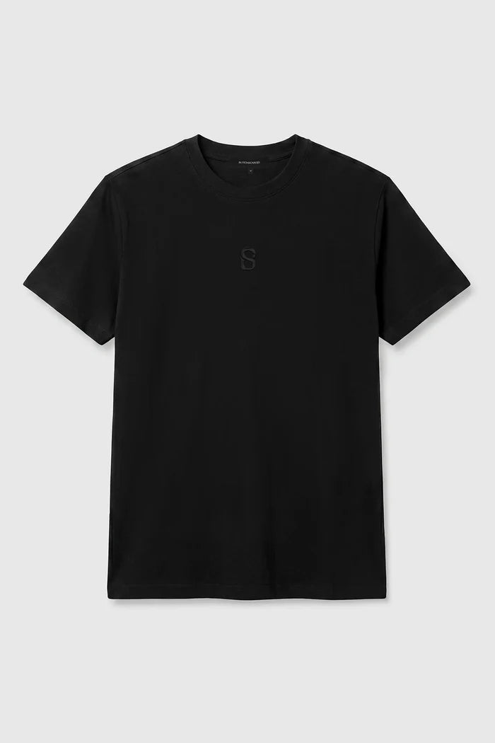 everyday men t-shirt in black by buttonscarves