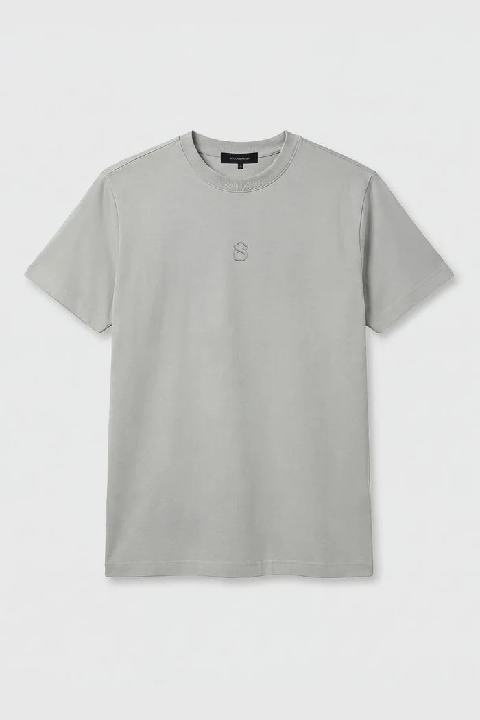 everyday men t-shirt in grey by buttonscarves