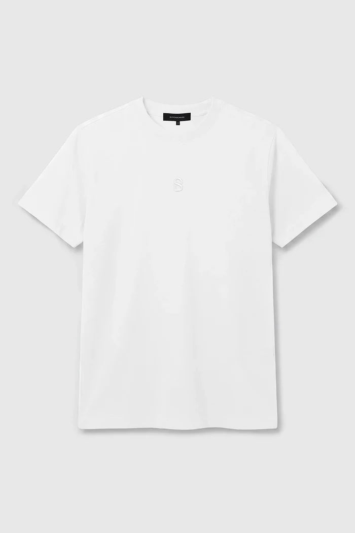 everyday men t-shirt in white by buttonscarves