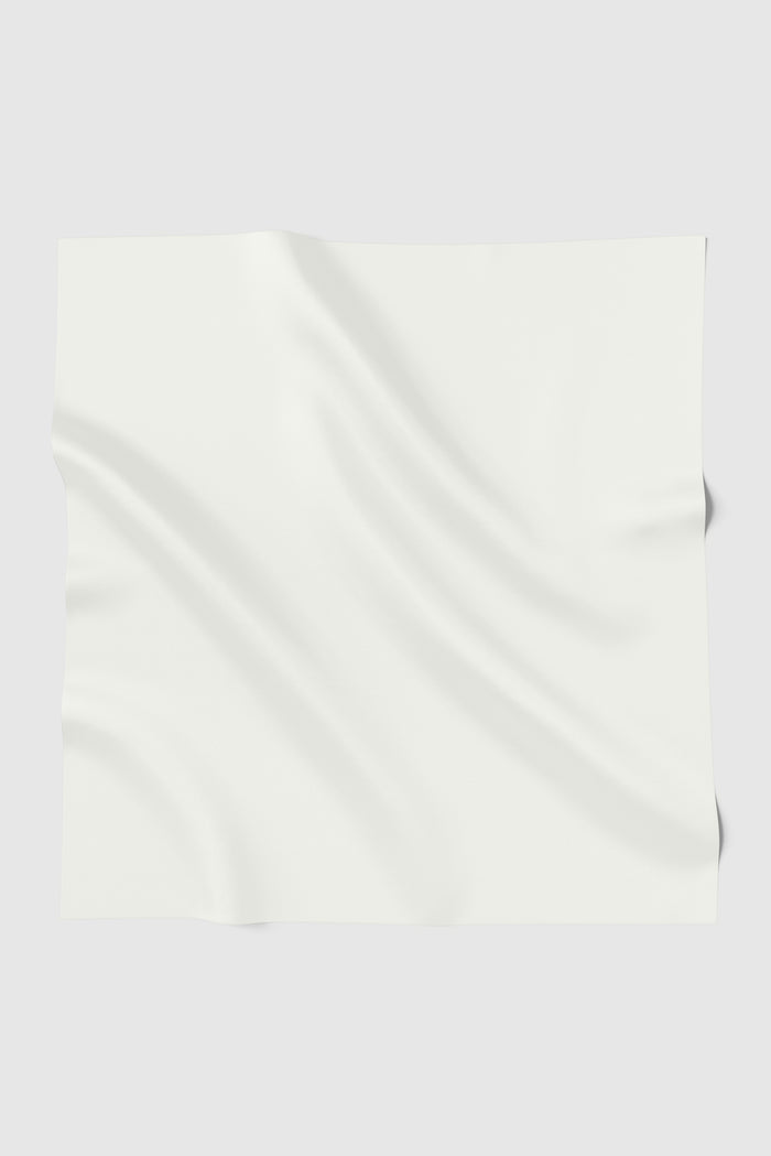 everyday scarf in bright white by buttonscarves