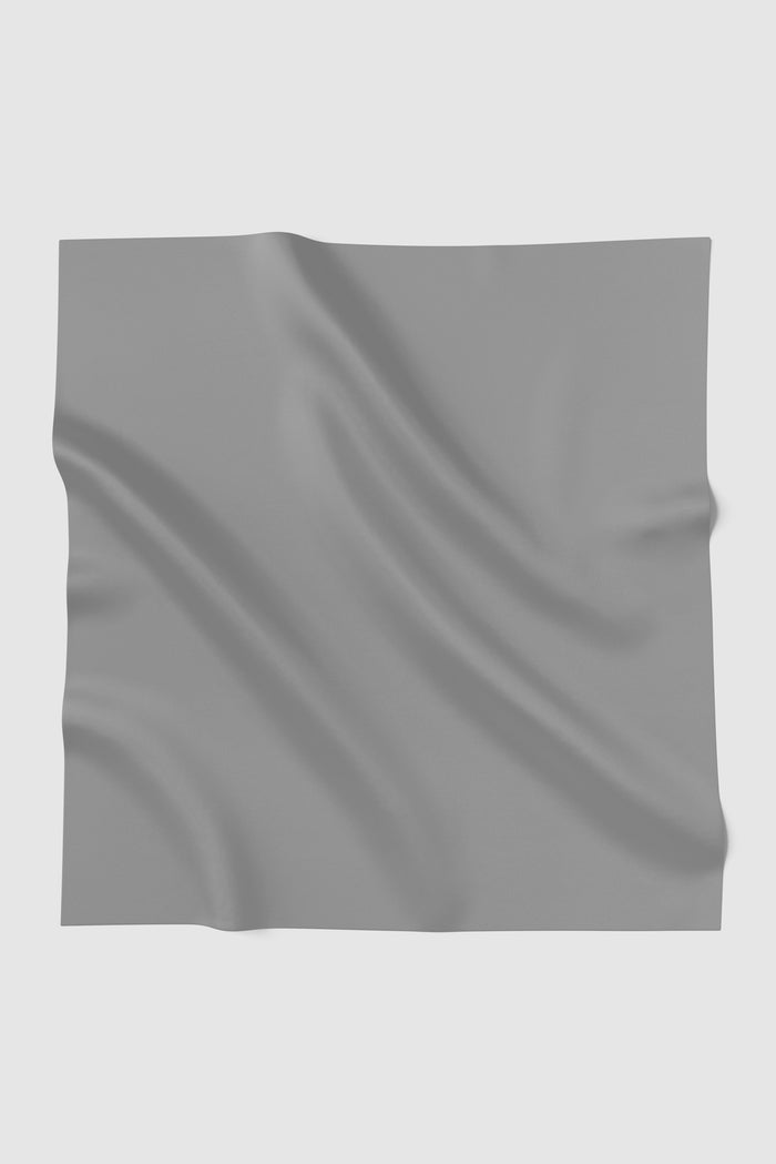 everyday scarf in titanium by buttonscarves