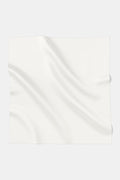 everyday tapis embossed 2.0 scarf in bright white by buttonscarves