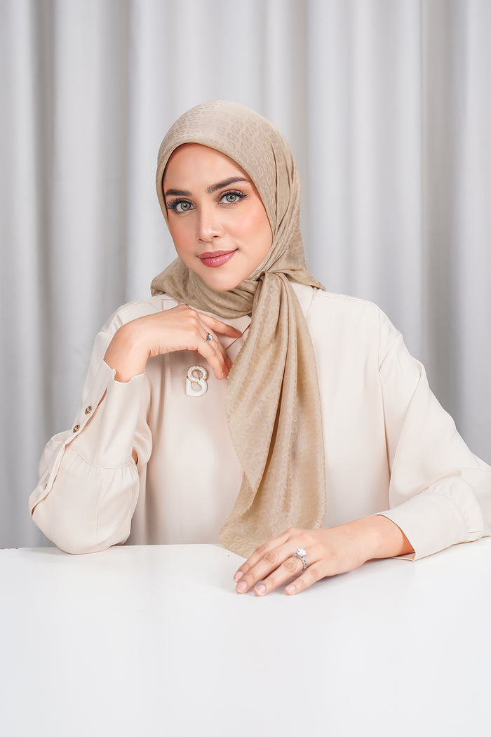 everyday tapis embossed 2.0 scarf in brush by buttonscarves
