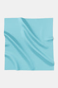 everyday tapis embossed 2.0 scarf in milky blue by buttonscarves