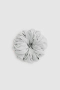Everyday Twill Scrunchie - Grey