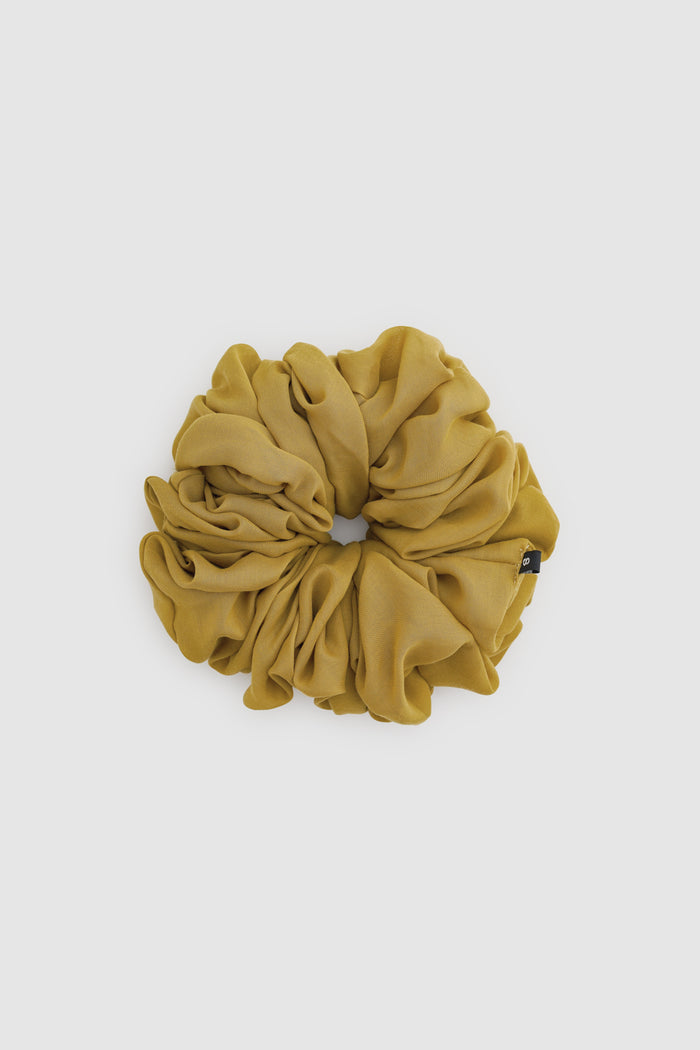 Everyday Twill Scrunchie - Mustard Gold