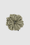 Everyday Twill Scrunchie - Smoke Olive