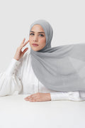 Everyday Twill Shawl - Sleet