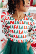 Fa la la L/S Tutu Dress-Mila & Rose ®