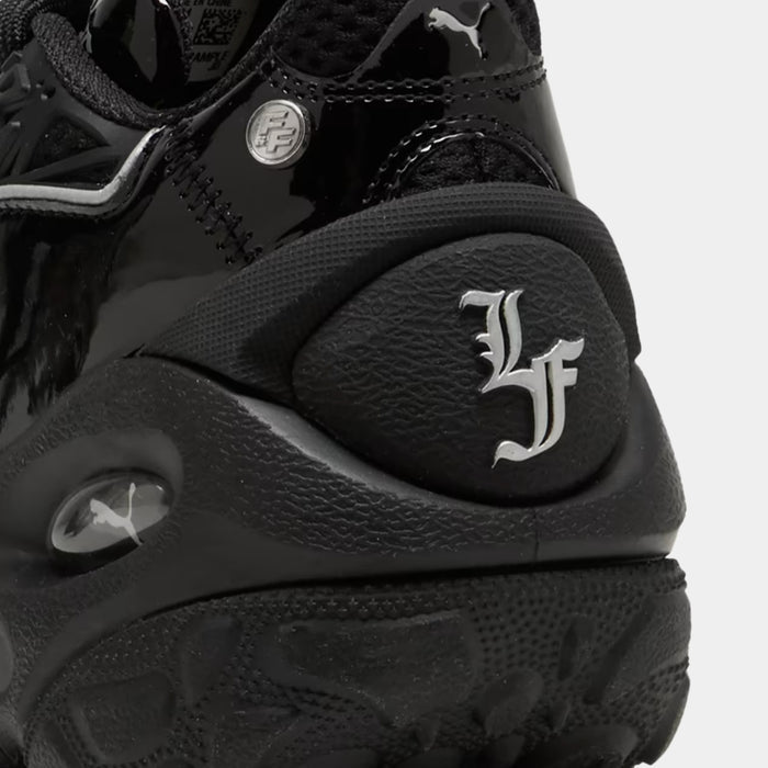 Fast & Furious LaFrance RNR LA Grade School Basketball Shoes (Puma Black/Bright Mango Yellow)