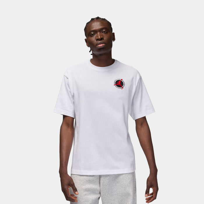 Flight Club Mens Short Sleeve Shirt (White)