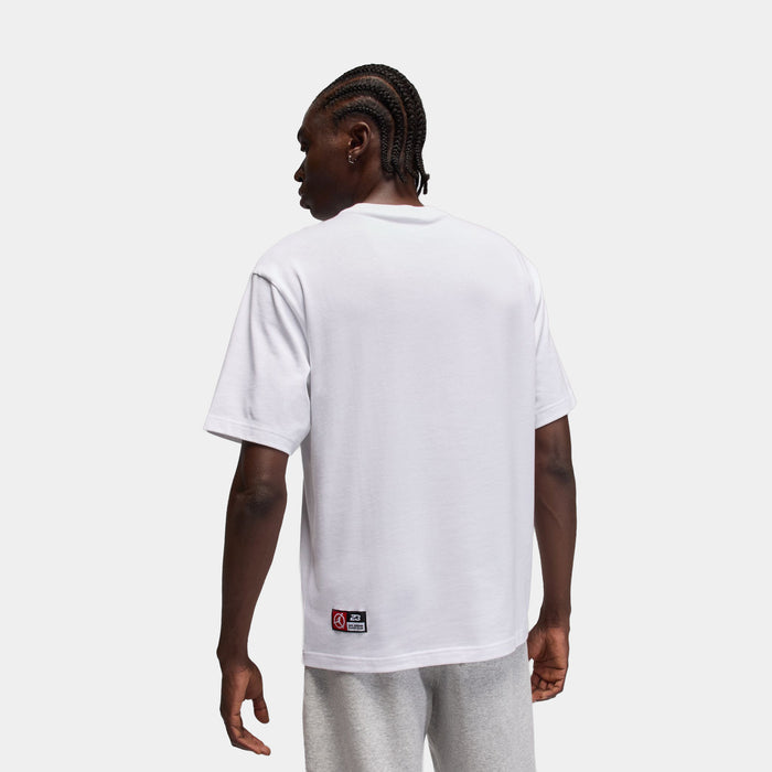 Flight Club Mens Short Sleeve Shirt (White)