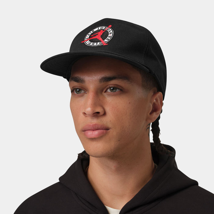 Flight Club Pro Unstructured Flat Bill Mens Hat (Black/Black)
