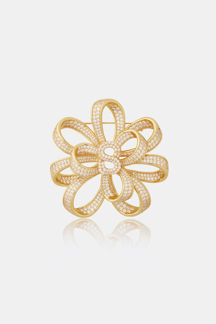 Florence Brooch - Gold