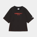 Formula 1 Womens Short Sleeve Shirt (Puma Black)