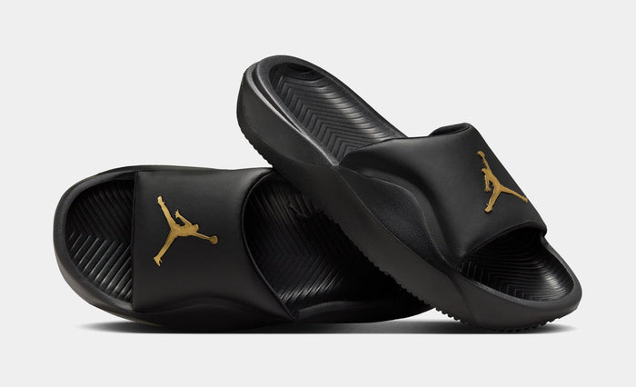 Franchise Mens Sandals (Black/Metallic Gold)