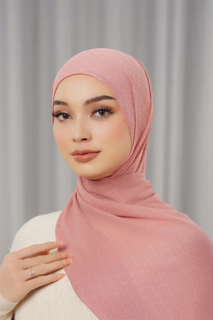 georgette tapis shawl ash rose by buttonscarves