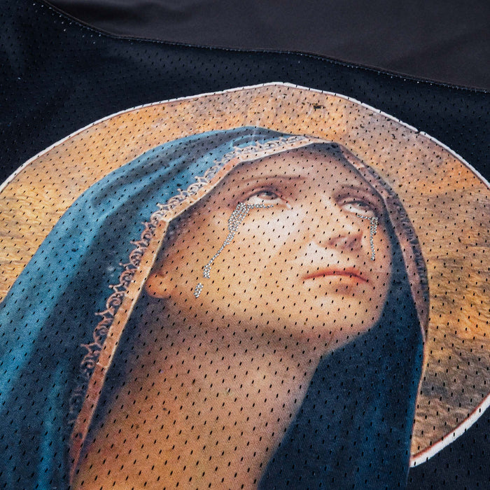 Gods Favorite Mesh Womens Jersey (Black/Silver)