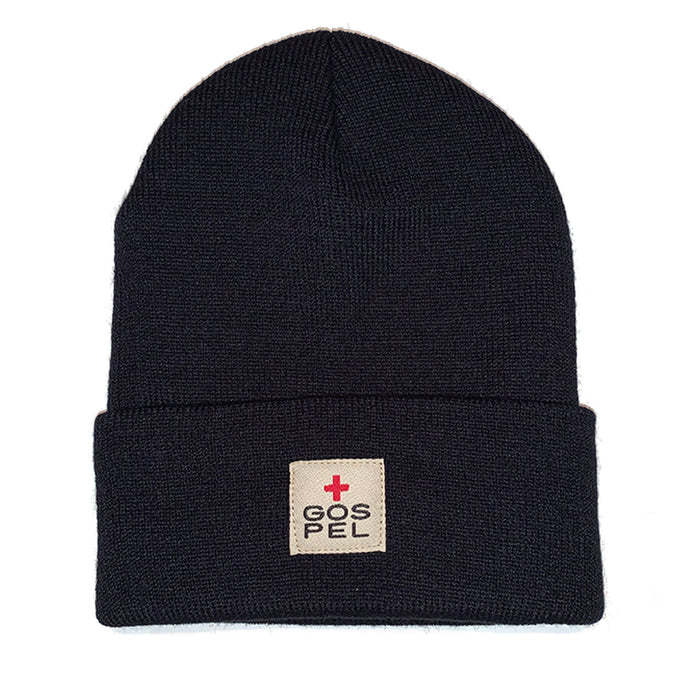 Gospel Patch Beanie - Black