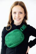 Green Fleece Belt Bag-Mila & Rose ®