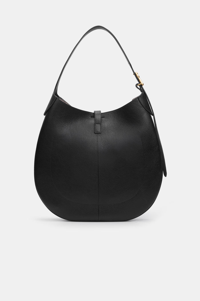Halo Hobo Bag - Black