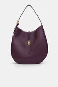 Halo Hobo Bag - Burgundy