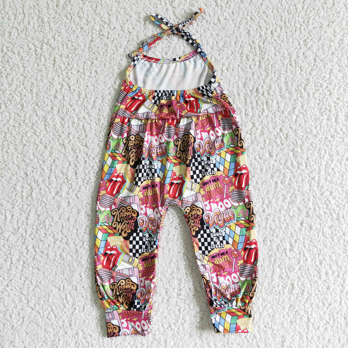 Halter summer jumpsuit  SR0054
