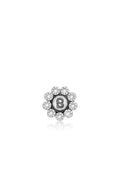 Hana Button Cover - Hematite