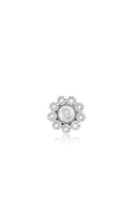 Hana Button Cover - Silver