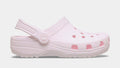 Hearts Cut Out Classic Clog Grade School Sandals (Bubble Ice)