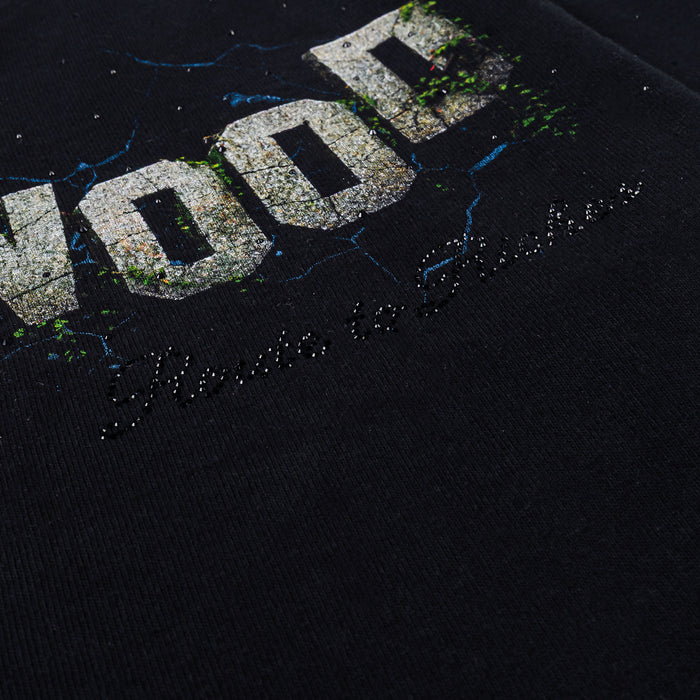 Hollywood Premium Mens Short Sleeve Shirt (Black/Black)