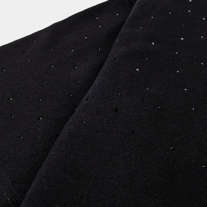 Hollywood Premium Mens Short Sleeve Shirt (Black/Black)