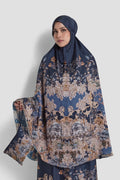 istanbul satin silk prayer robe in bosphorus by buttonscarves