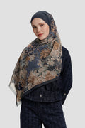 istanbul tie back shawl in bosphorus by buttonscarves