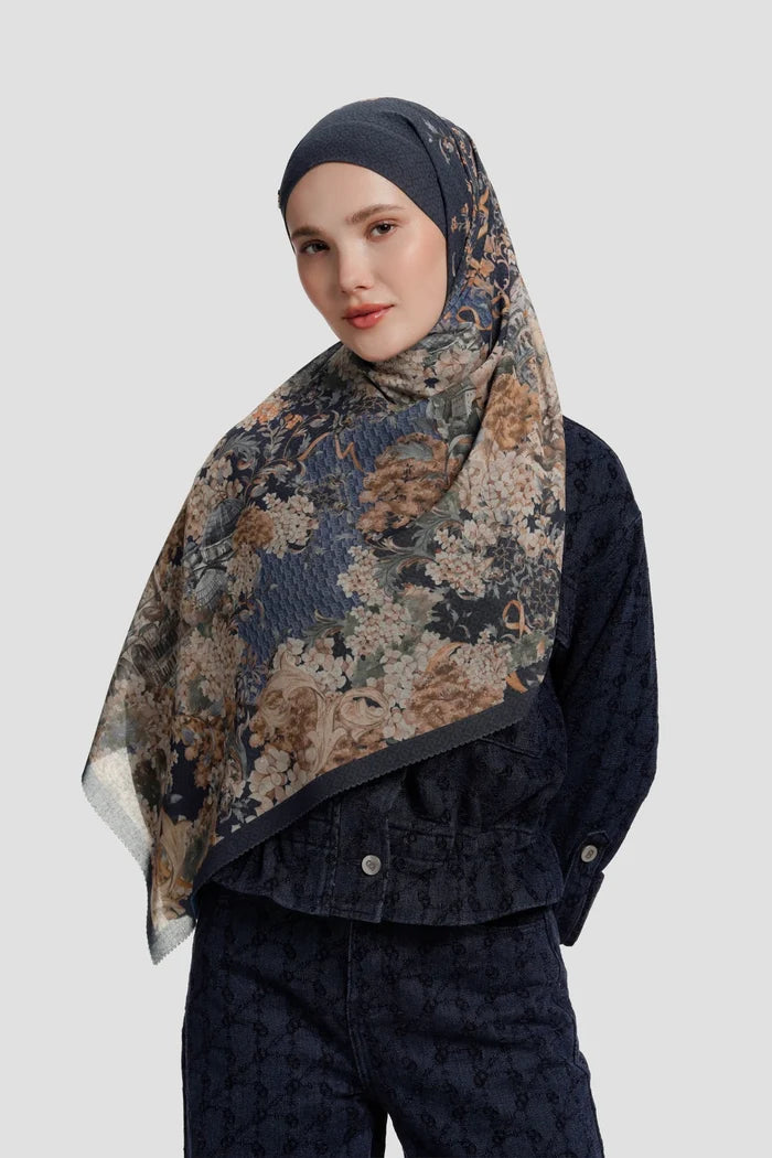 istanbul tie back shawl in bosphorus by buttonscarves