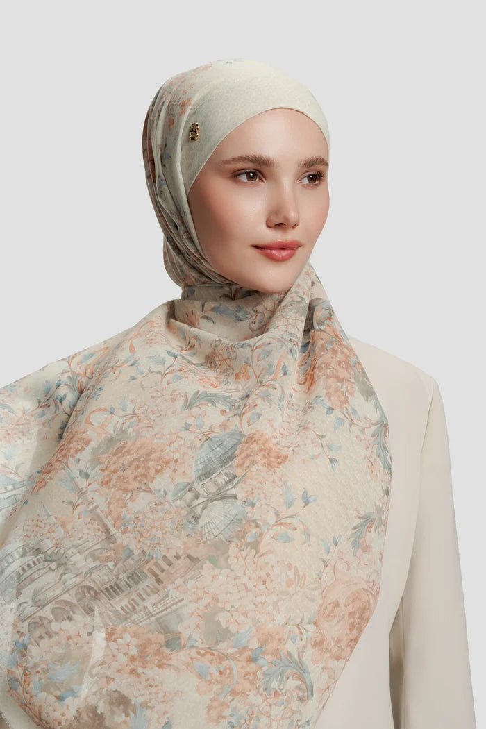 istanbul tie back shawl in dallah by buttonscarves