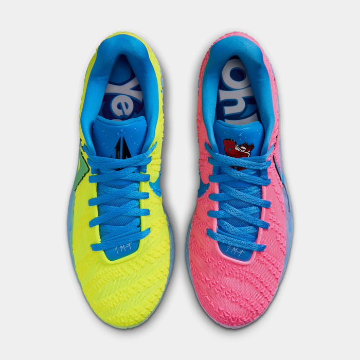 Ja 3 x Kool Aid Mens Basketball Shoes (Lemon Venom/Light Photo Blue/Light Green Spark)