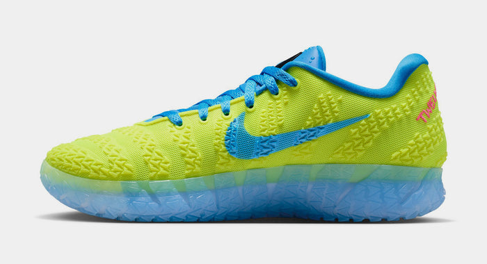 Ja 3 x Kool Aid Mens Basketball Shoes (Lemon Venom/Light Photo Blue/Light Green Spark)