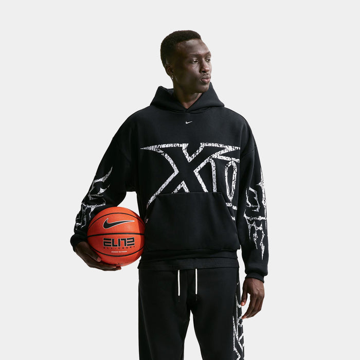 Ja Therma Fit Pullover Fleece Mens Hoodie (Black/Vast Grey)
