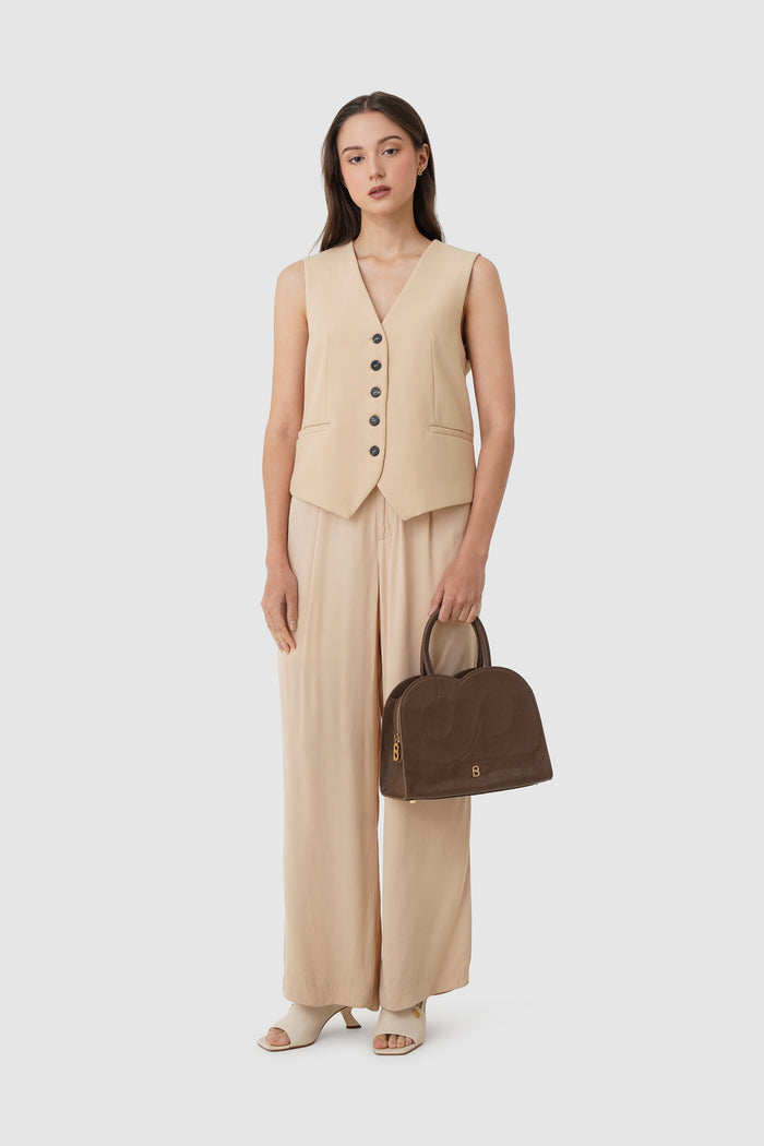 Joy Bag Medium - Calf Leather - Brown