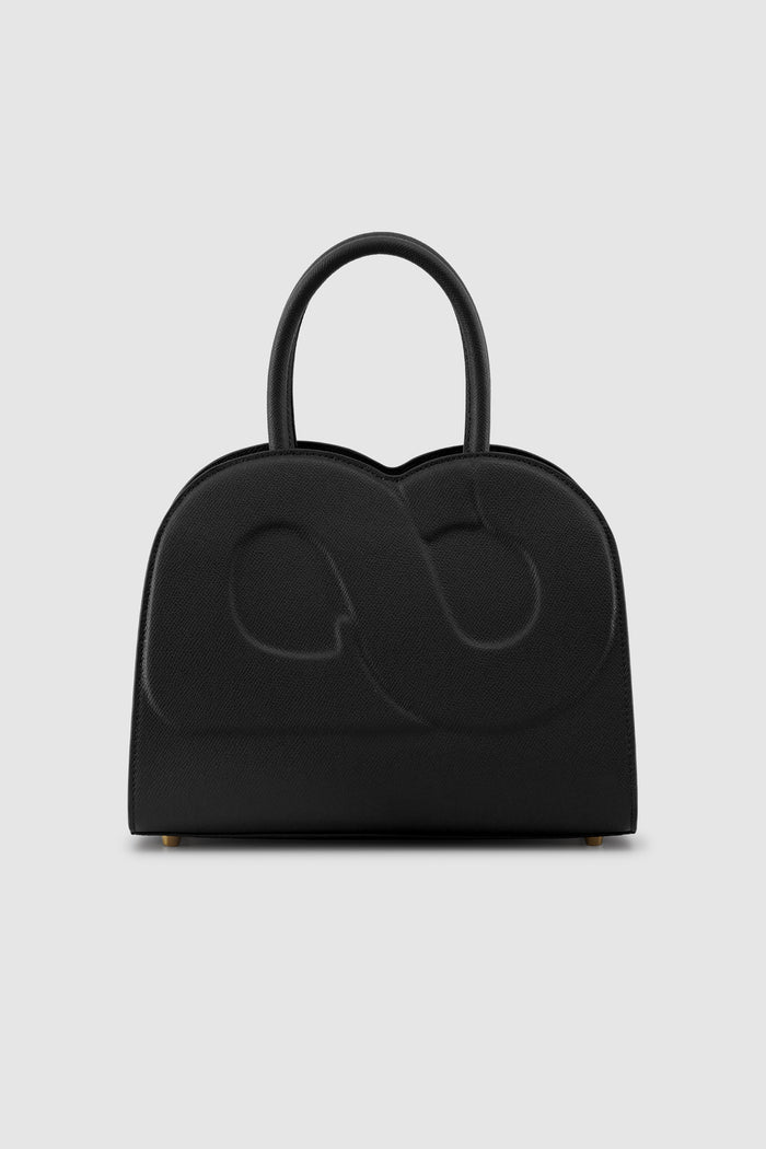 Joy Bag Medium - Saffiano Leather - Black