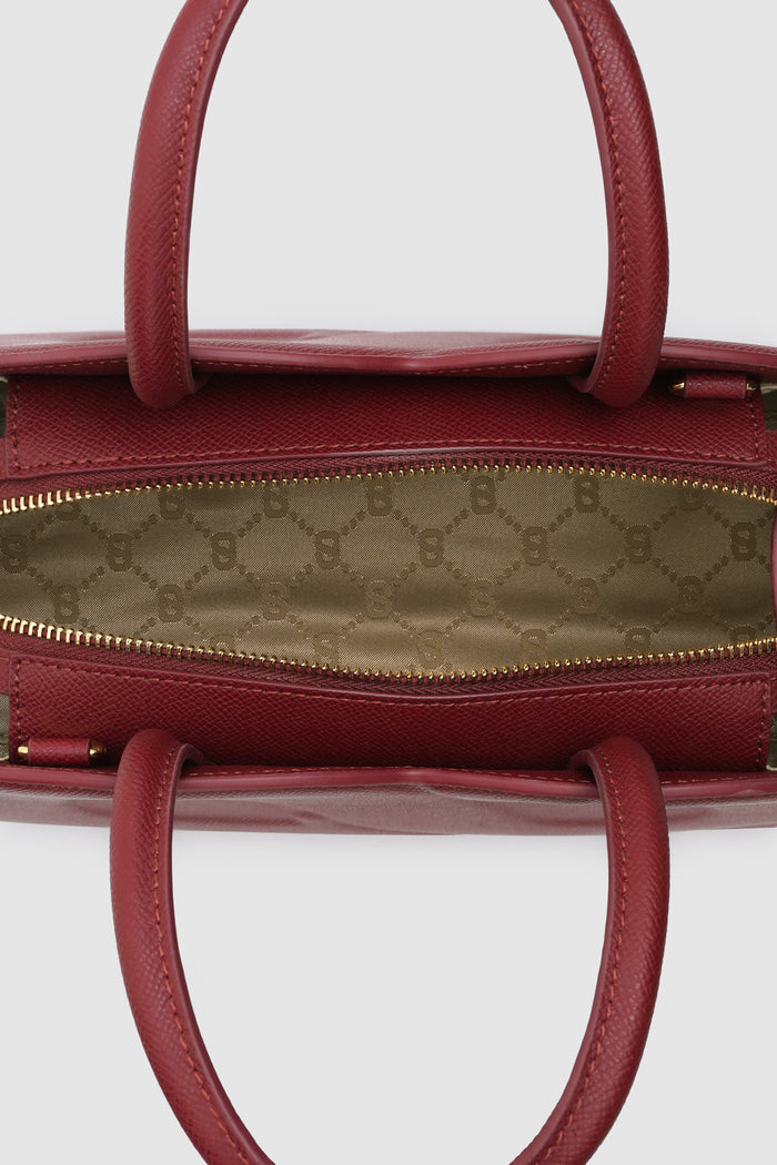 Joy Bag Medium - Saffiano Leather - Burgundy