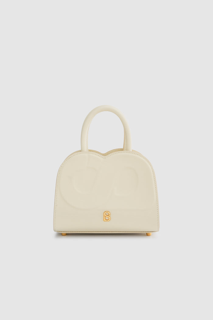 joy bag small with saffiano leather in lamb by buttonscarves