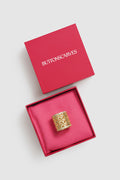 kara ring brooch in gold by buttonscarves