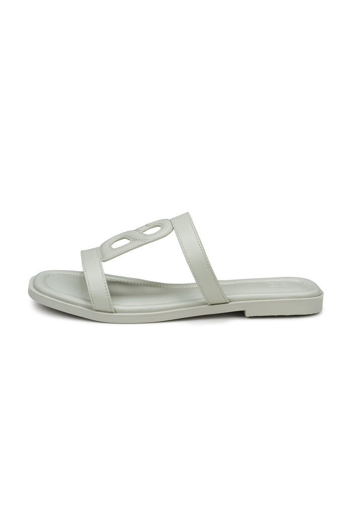 kefi 2.0 sandal in gray by buttonscarves side view